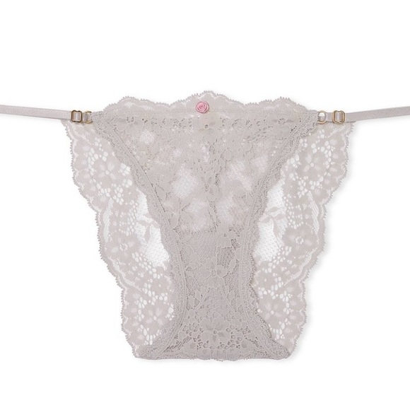 Victoria’s Secret Smooth & Lace Mini String Bikini Panty- XL- NWT - Picture 1 of 3
